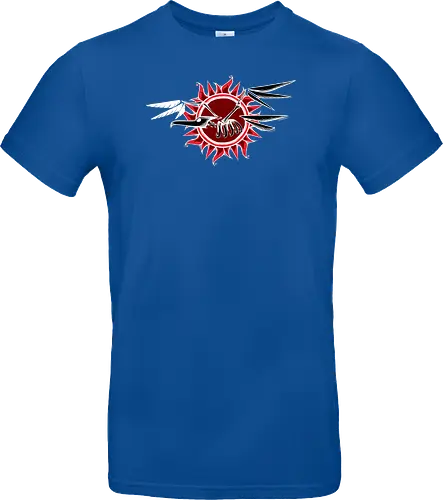 Frigatebird-Piratenflagge: Backprint