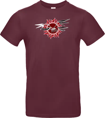 Frigatebird-Piratenflagge: Backprint