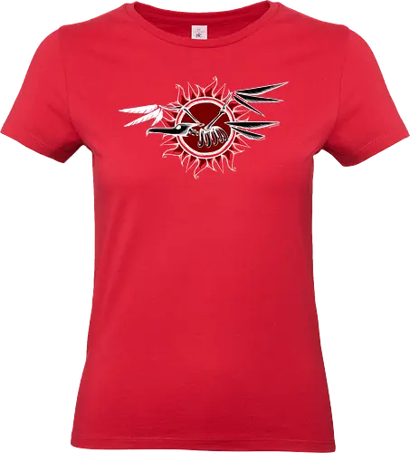 Frigatebird-Piratenflagge: Backprint