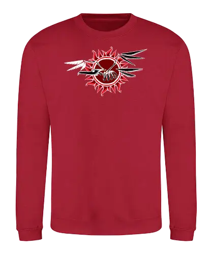 Frigatebird-Piratenflagge: Backprint - Sweatshirt