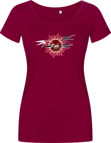 Frigatebird-Piratenflagge: Backprint