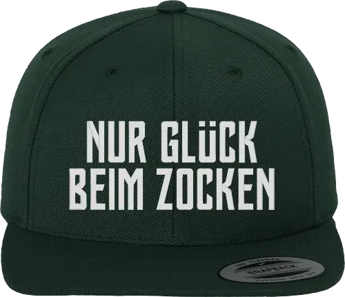 2EpicBuddies - Nur Glück beim Zocken Cap (White)