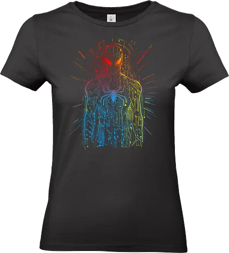 Spiderboard - hero, movies, scifi, comiccs, futuristic, friendly her neighbourhood - Standard T-Shirt (Women)