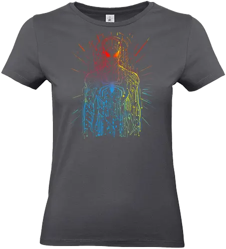 Spiderboard - hero, movies, scifi, comiccs, futuristic, friendly her neighbourhood - Standard T-Shirt (Women)