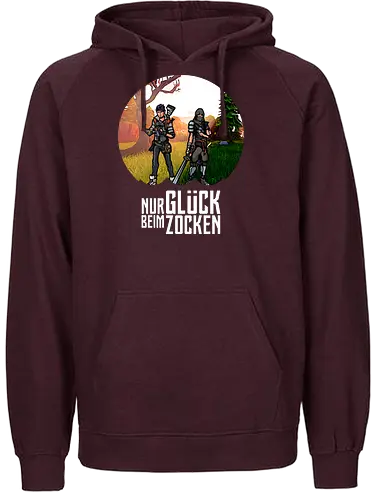 2EpicBuddies - Nur Glück beim Zocken big - fortnite, buddies, gaming, youtube - Fairtrade Hoodie