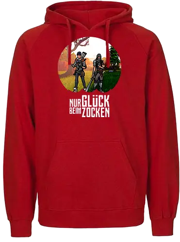 2EpicBuddies - Nur Glück beim Zocken big - fortnite, buddies, gaming, youtube - Fairtrade Hoodie