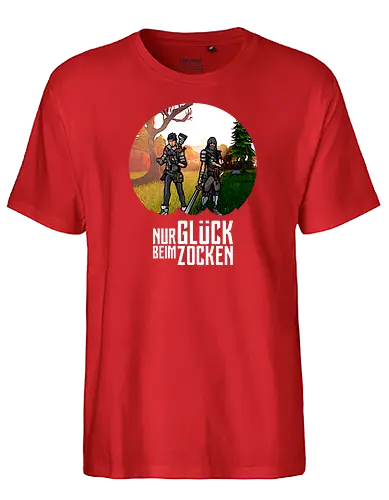 2EpicBuddies - Nur Glück beim Zocken big - fortnite, buddies, gaming, youtube - Fairtrade T-Shirt