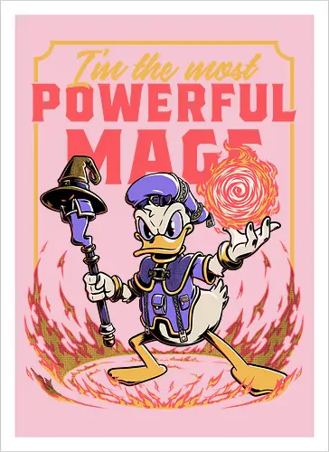 Powerful Duck Mage