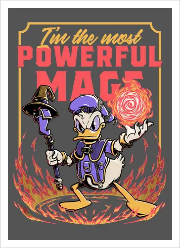 Powerful Duck Mage