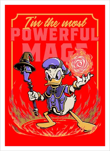 Powerful Duck Mage