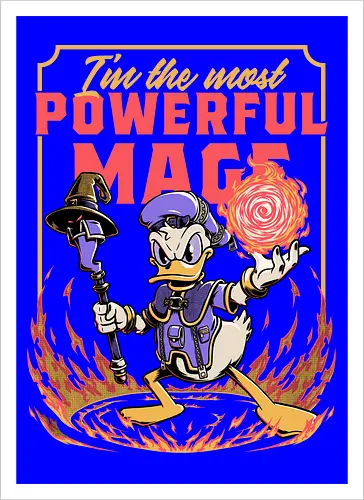 Powerful Duck Mage