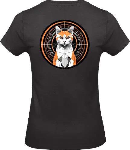Logo Backside - Twitch, Streamer, Katze, Smilow - Standard T-Shirt (Women)