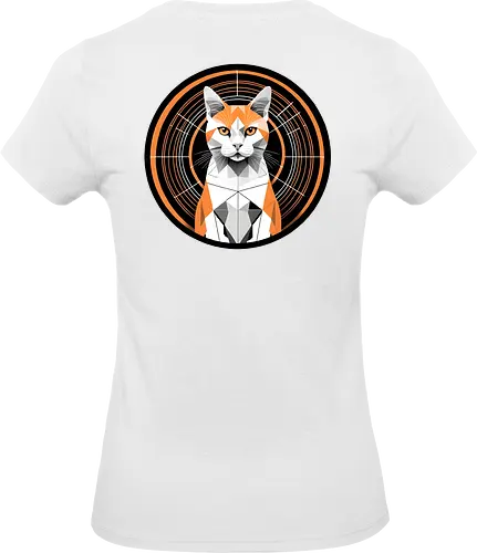 Logo Backside - Twitch, Streamer, Katze, Smilow - Standard T-Shirt (Women)