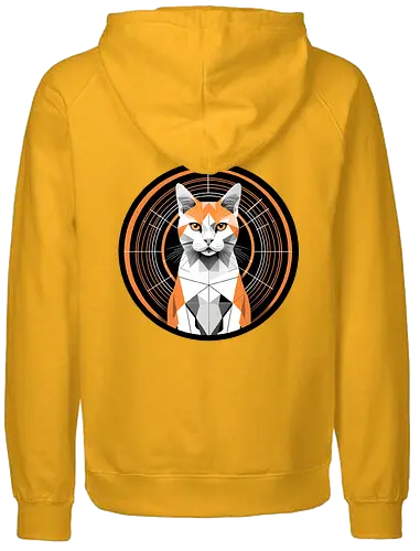 Logo Backside - Twitch, Streamer, Katze, Smilow - Fairtrade Hoodie