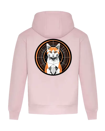 Logo Backside - Twitch, Streamer, Katze, Smilow - Heavyweight Hoodie