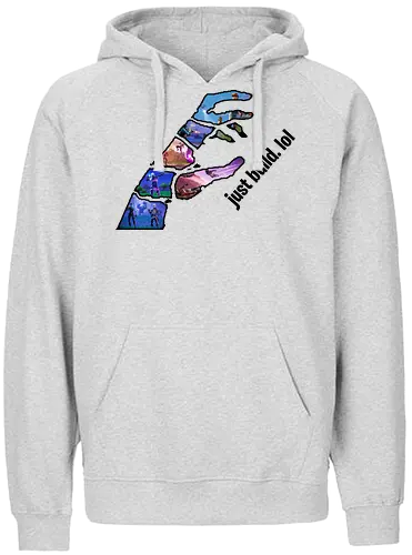 2EpicBuddies - just build. lol - youtube, youtuber, merchandise, twoepic, 2epic, buddies, haubna, beni - Fairtrade Hoodie
