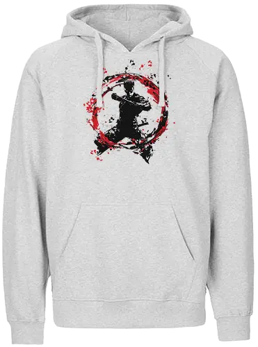 daredevil watercolor - superhero, daredevil, hell's, city, series, movies, comics - Fairtrade Hoodie