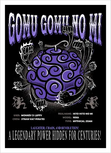 Gomu Gomu Pirate Devil Fruit
