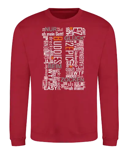 2EpicBuddies - Cloud (White) - youtube, youtuber, merchandise, twoepic, 2epic, buddies, haubna, beni - Sweatshirt