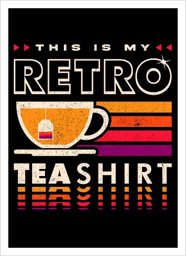 This Is My Retro Tea Shirt