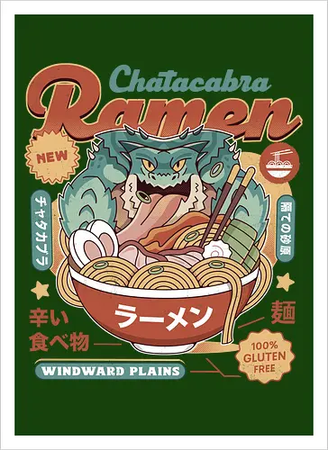 Chatacabra Ramen Vintage