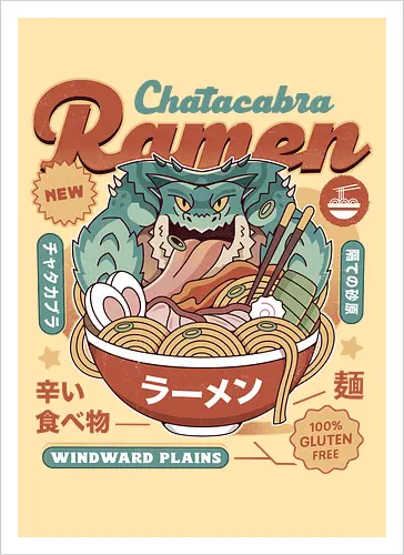 Chatacabra Ramen Vintage