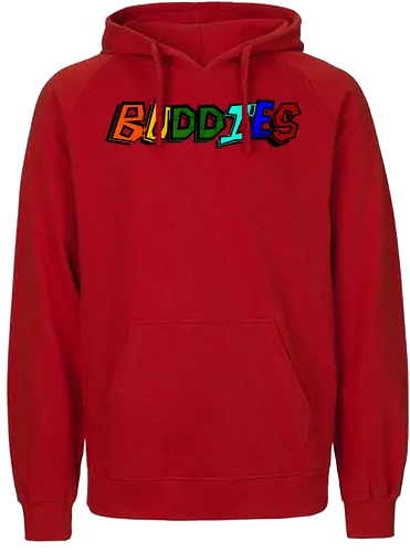 2EpicBuddies - Colored Logo Big - youtube, youtuber, merchandise, twoepic, 2epic, buddies, haubna, beni - Fairtrade Hoodie