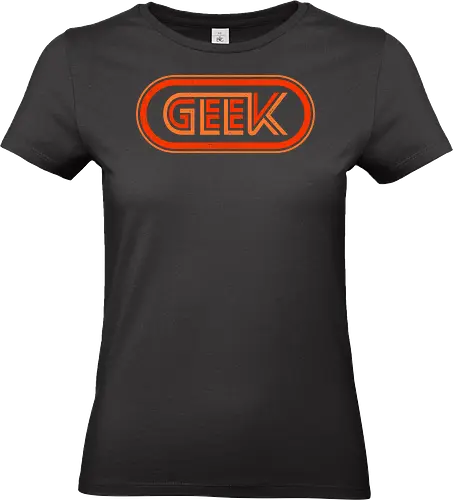 Geek - geek, book lover, cinephile, coder, coding, computing, gamer, games, movie lover, music lover, nerd, programmer, science, space lover, video game - Standard T-Shirt (Women)