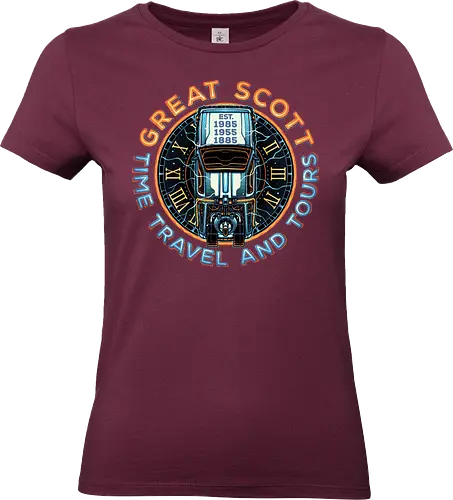 Great Scott - Movie, film, retro, time travel, space, science fiction, adventure - Standard T-Shirt (Women)