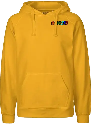 2EpicBuddies - Colored Logo Small - youtube, youtuber, merchandise, twoepic, 2epic, buddies, haubna, beni - Fairtrade Hoodie