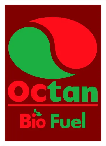 Octan Bio Fuel Toy Vintage Pop Art