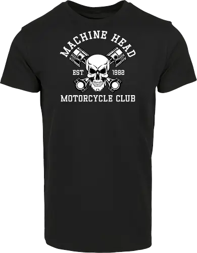 Machine Head Motorcycle Club Retro Art