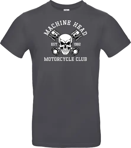 Machine Head Motorcycle Club Retro Art