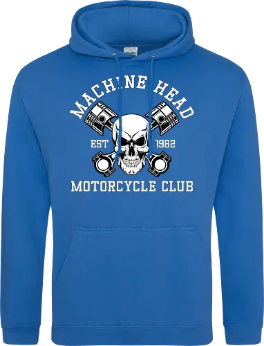 Machine Head Motorcycle Club Retro Art