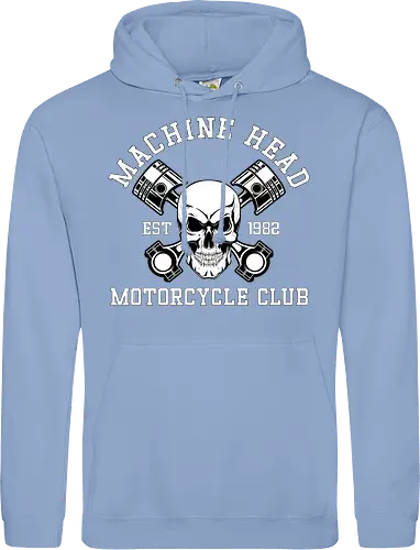Machine Head Motorcycle Club Retro Art