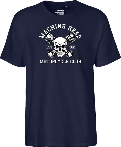 Machine Head Motorcycle Club Retro Art