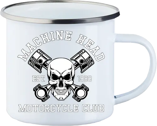 Machine Head Motorcycle Club Retro Art