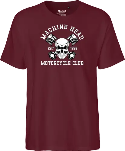 Machine Head Motorcycle Club Retro Art