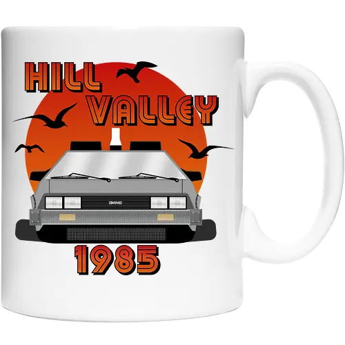 Hill Valley California 1985 Vintage Art