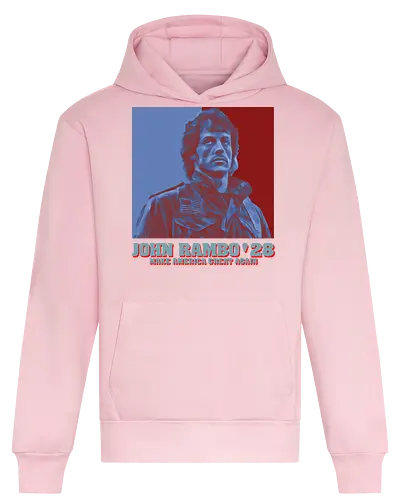 Make Vote Great Again '28 Pop Art - rambo, elections, movie, cinema, funny quote, mashup, funny, funny pop, funnytee, gaming, geek, humor, joke, meme, memes, nerd, parody, television, vintage - Heavyweight Hoodie