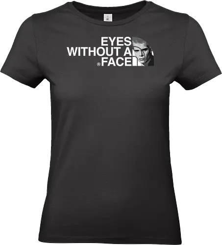 Eyes Without A Face Music Art - music, funny, pop, funny quote, funny sayings, geek, humor, ian curtis, joke, Music, meme, new order, parody, post punk, unknown pleasures, vintage - Standard T-Shirt (Women)