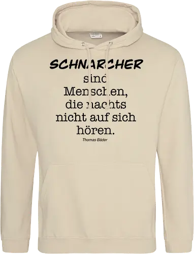 Schnarcher sind Menschen, die nachts nicht auf sich hören.