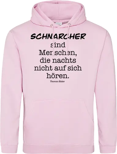 Schnarcher sind Menschen, die nachts nicht auf sich hören.