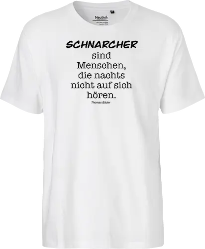 Schnarcher sind Menschen, die nachts nicht auf sich hören.