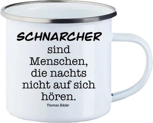 Schnarcher sind Menschen, die nachts nicht auf sich hören.