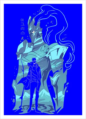 The shadow igris - solo leveling - Artprint