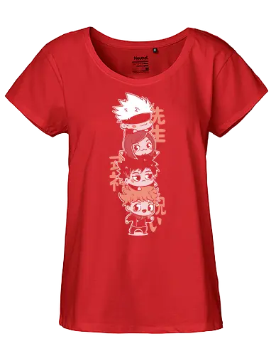 Jutsu friends - Jujutsu, kaisen, anime, sukuna - Fairtrade Girl Shirt