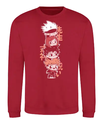 Jutsu friends - Jujutsu, kaisen, anime, sukuna - Sweatshirt