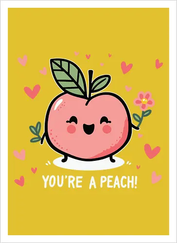 YOU'RE A PEACH