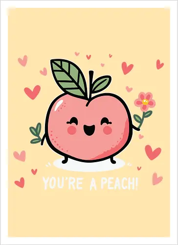 YOU'RE A PEACH